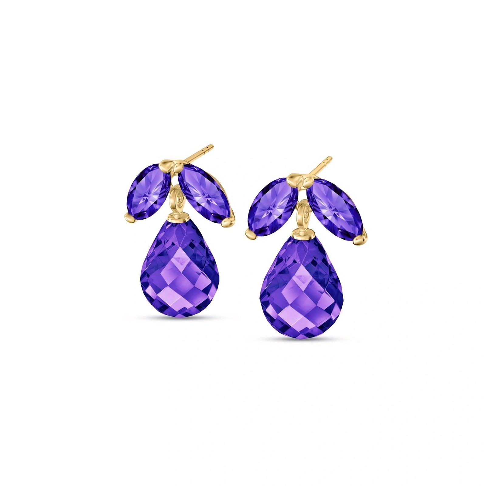 Yellow Gold Amethyst — Rosalira