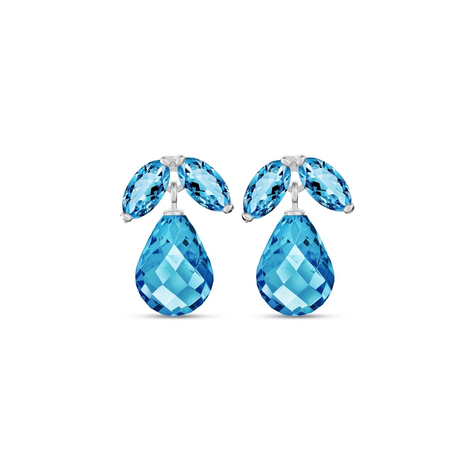 White Gold Blue Topaz — Rosalira