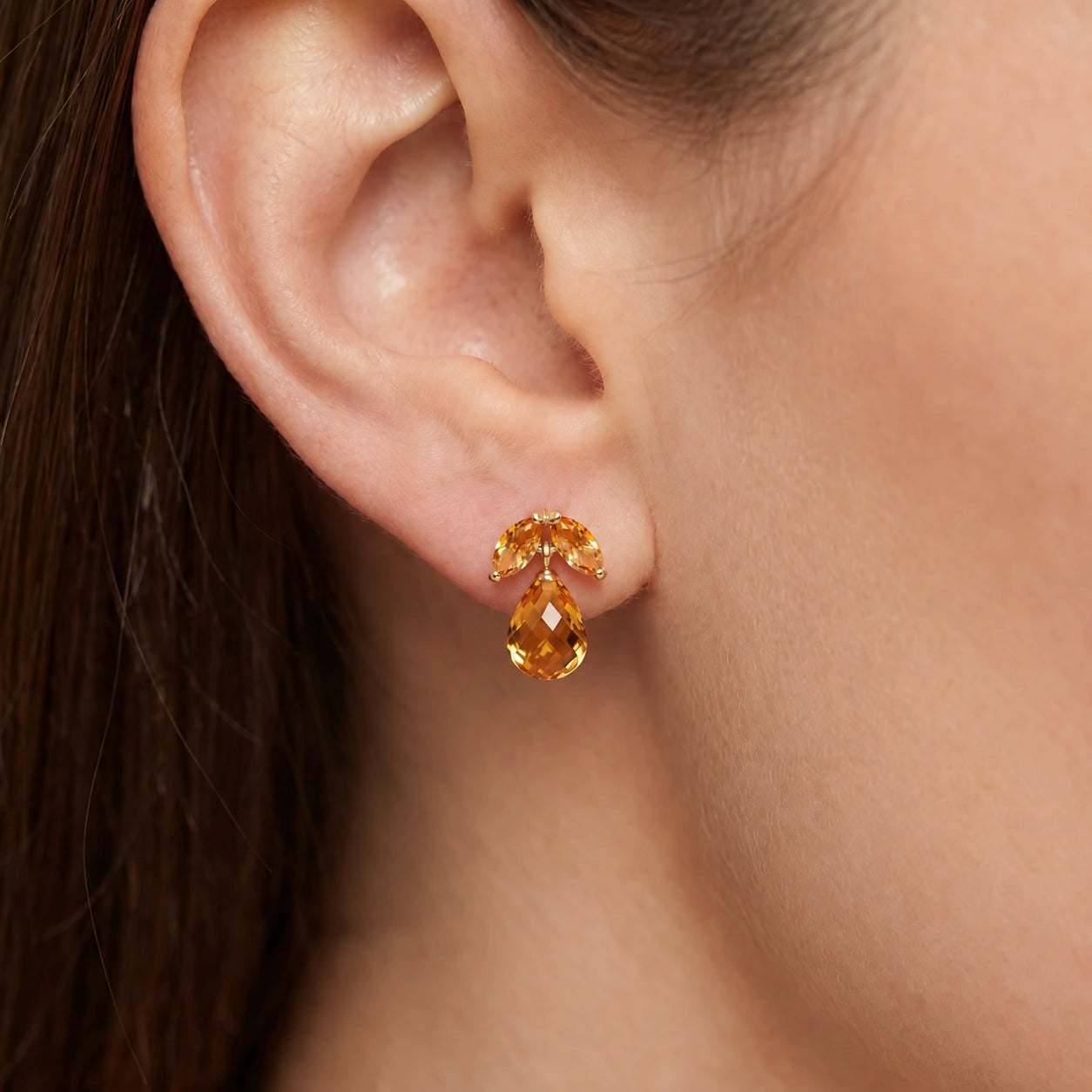 Yellow Gold Citrine — Rosalira