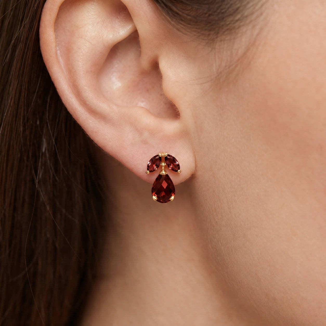 Yellow Gold Garnet — Rosalira