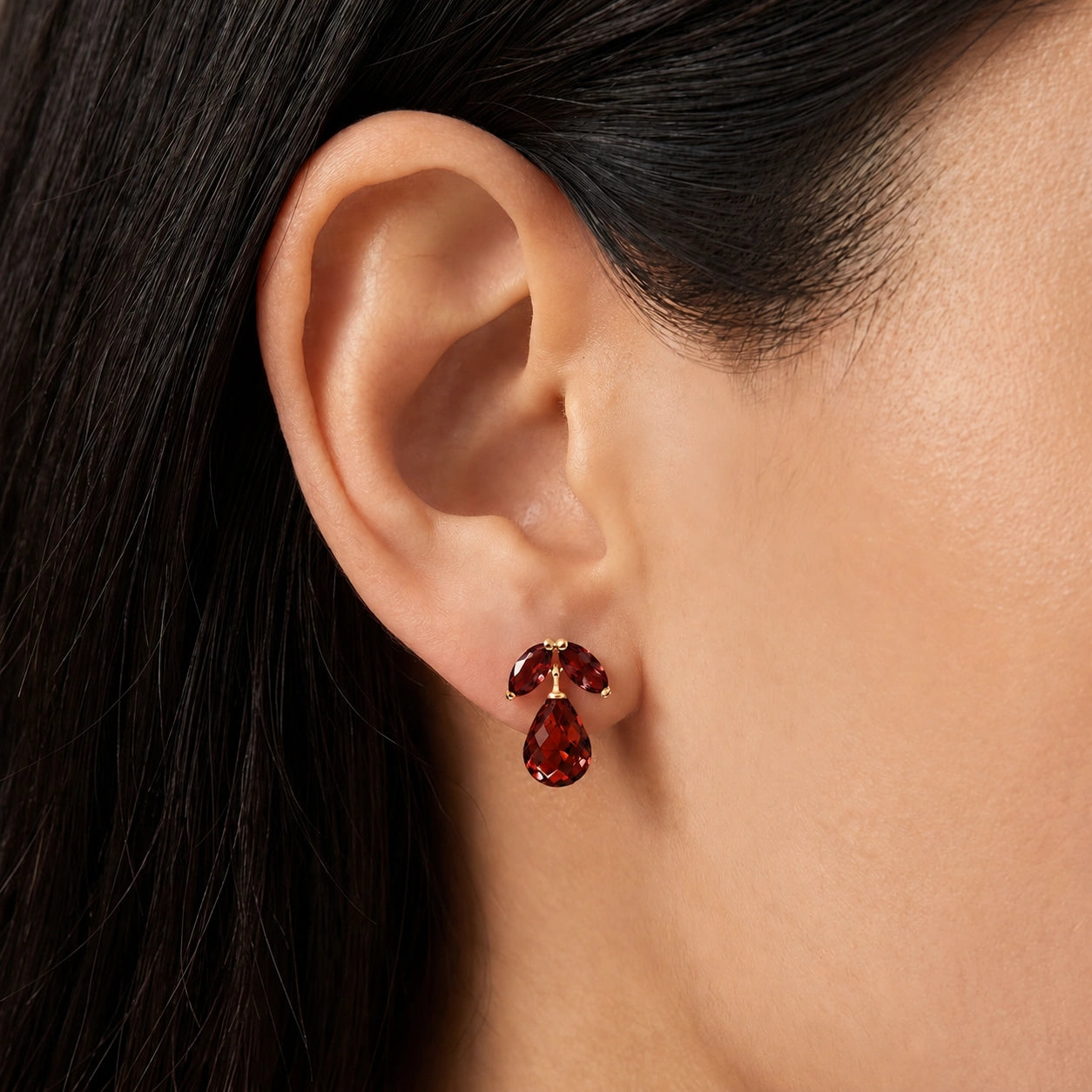 Yellow Gold Garnet — Rosalira