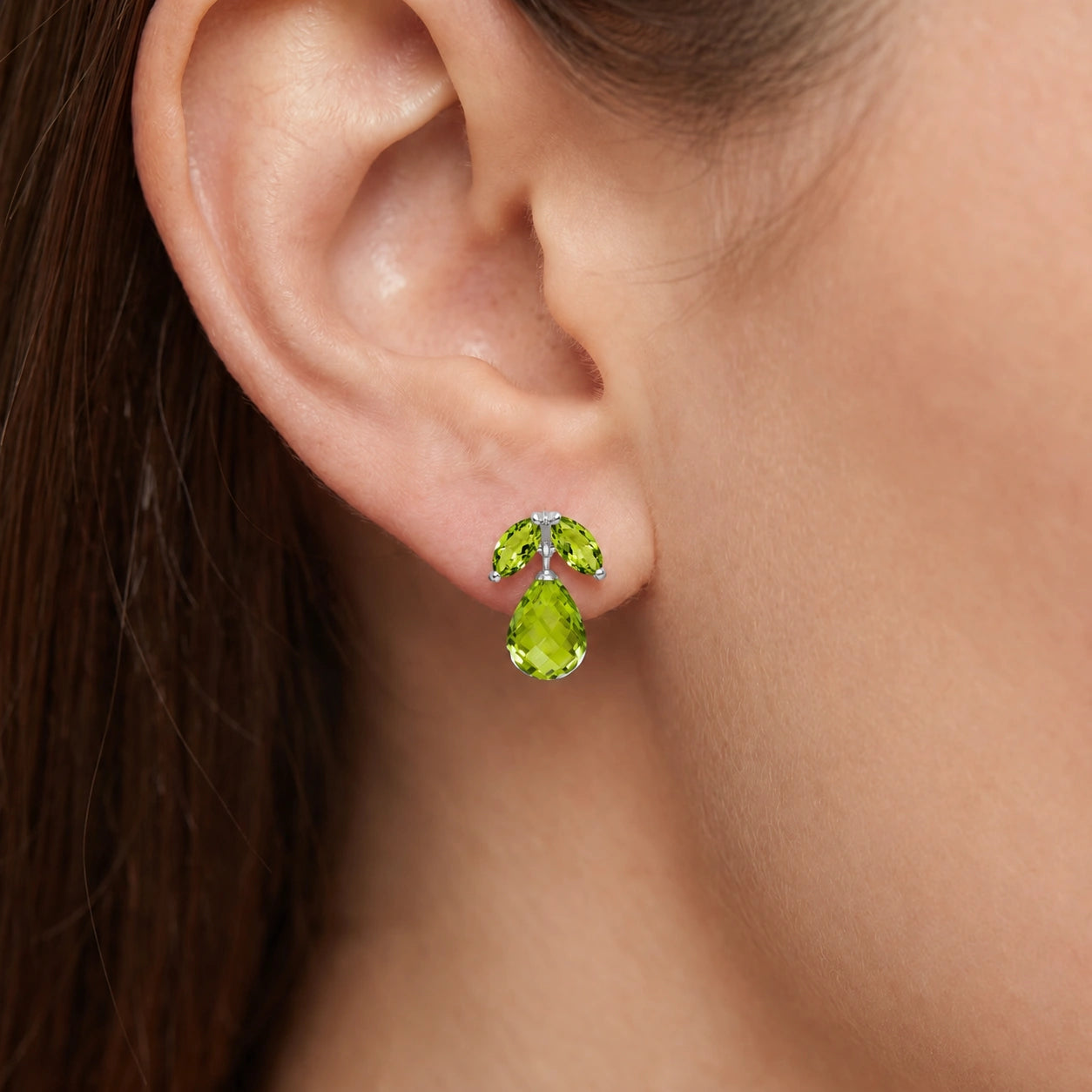 White Gold Peridot — Rosalira