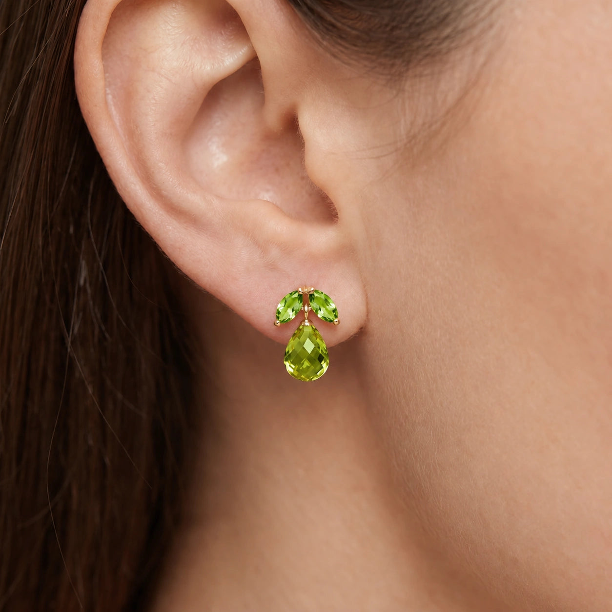 Yellow Gold Peridot — Rosalira