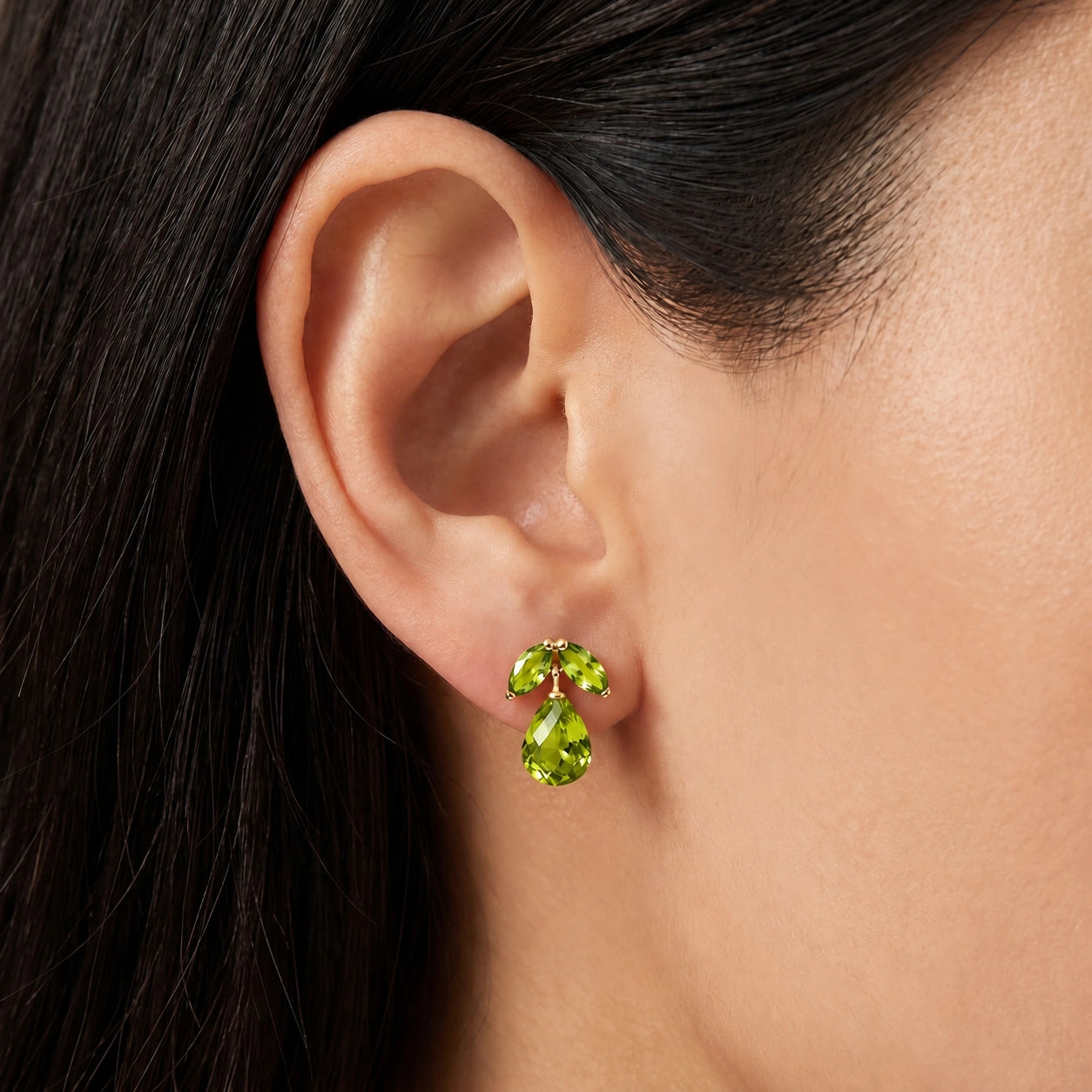 Yellow Gold Peridot — Rosalira
