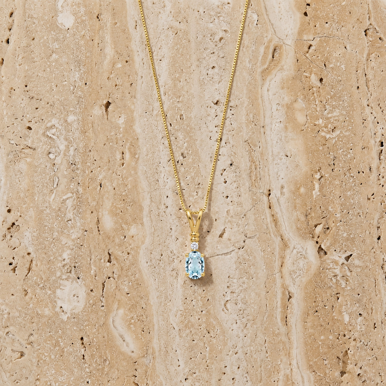 Yellow Gold Heritage Pendant Necklace Amethyst 10K — Elsa