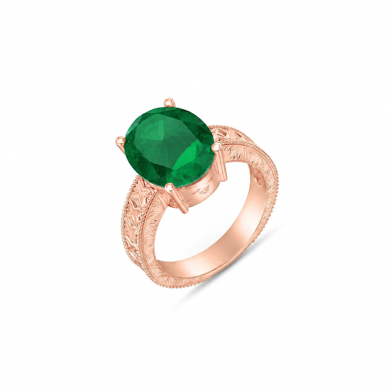 Rose Gold Emerald — Rosa