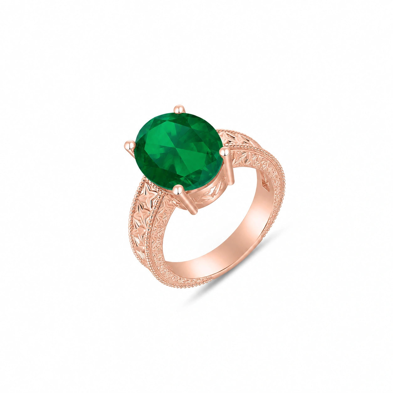 Rose Gold Emerald — Rosa
