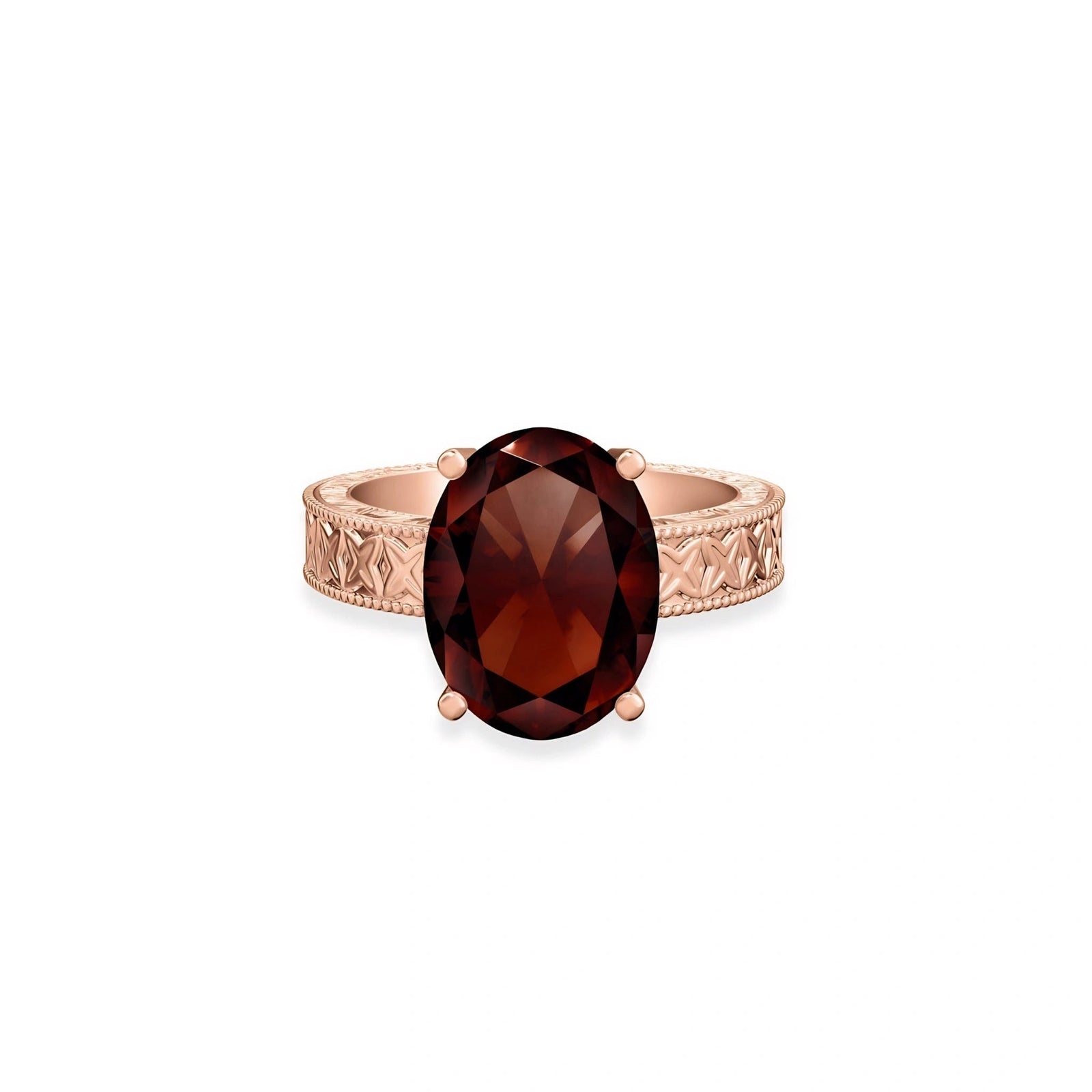 Rose Gold Garnet — Rosa