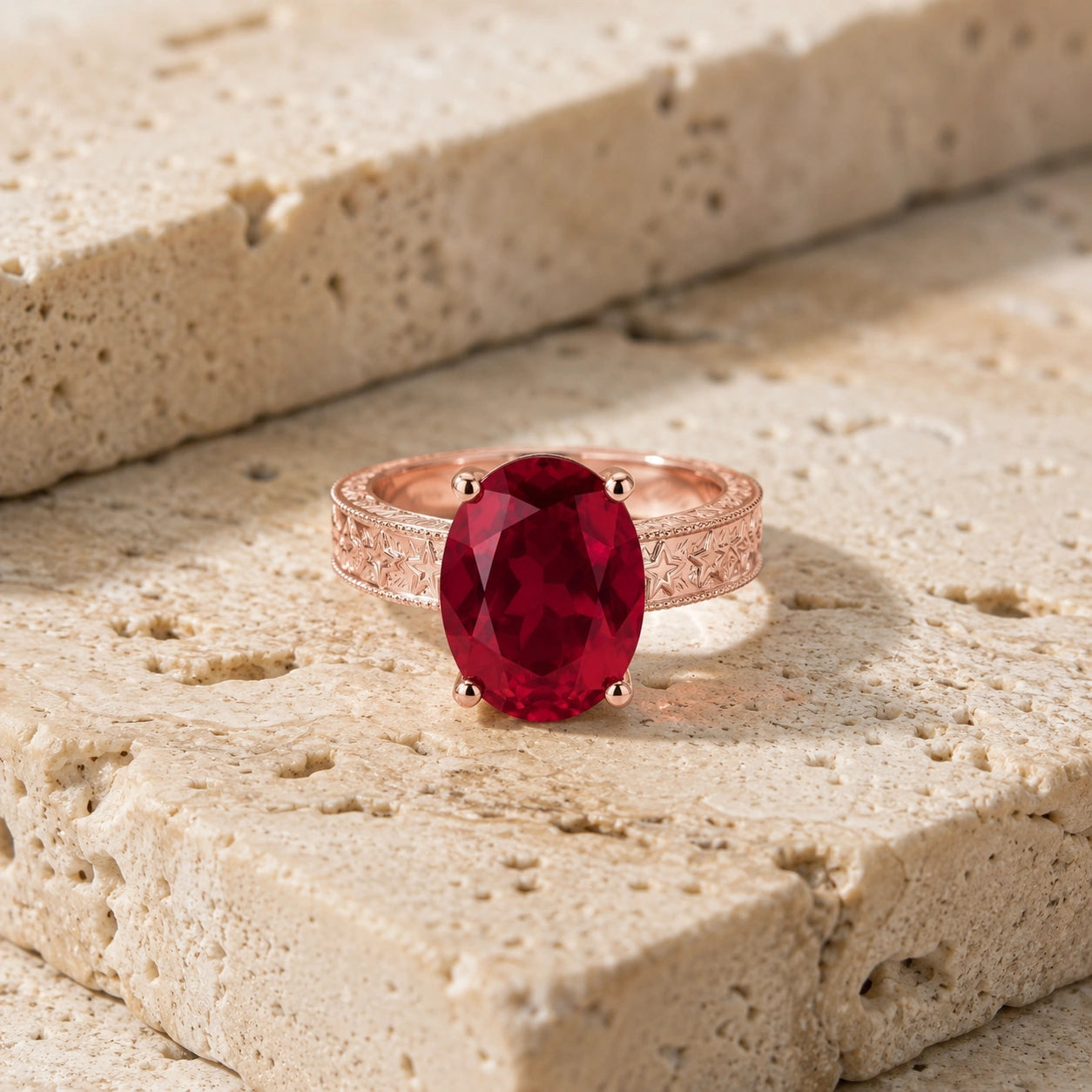 Rose Gold Ruby — Rosa
