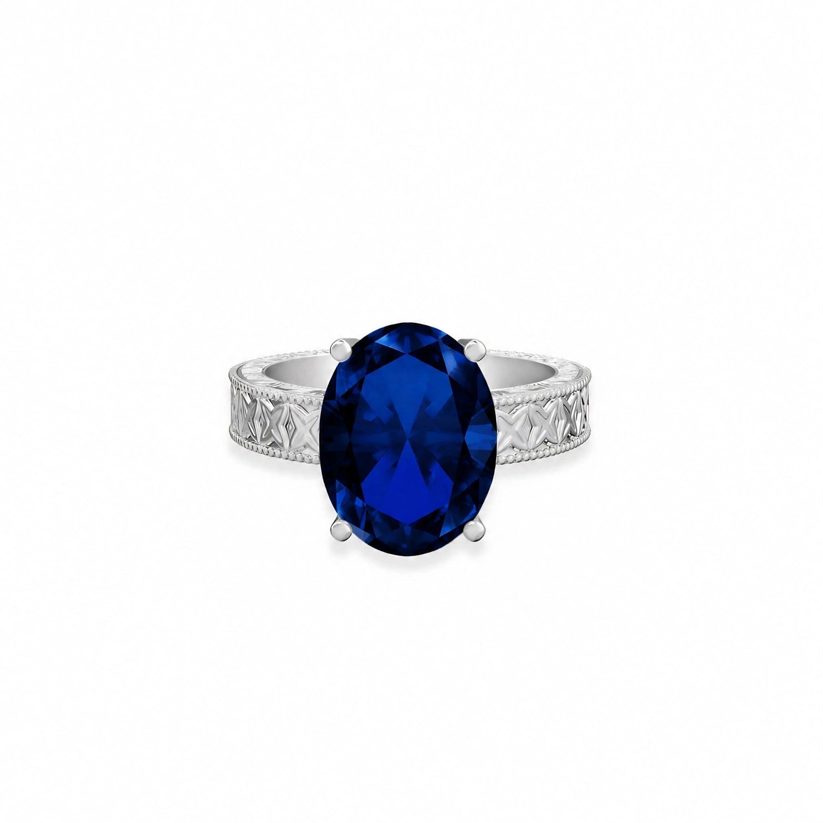 White Gold Sapphire — Rosa