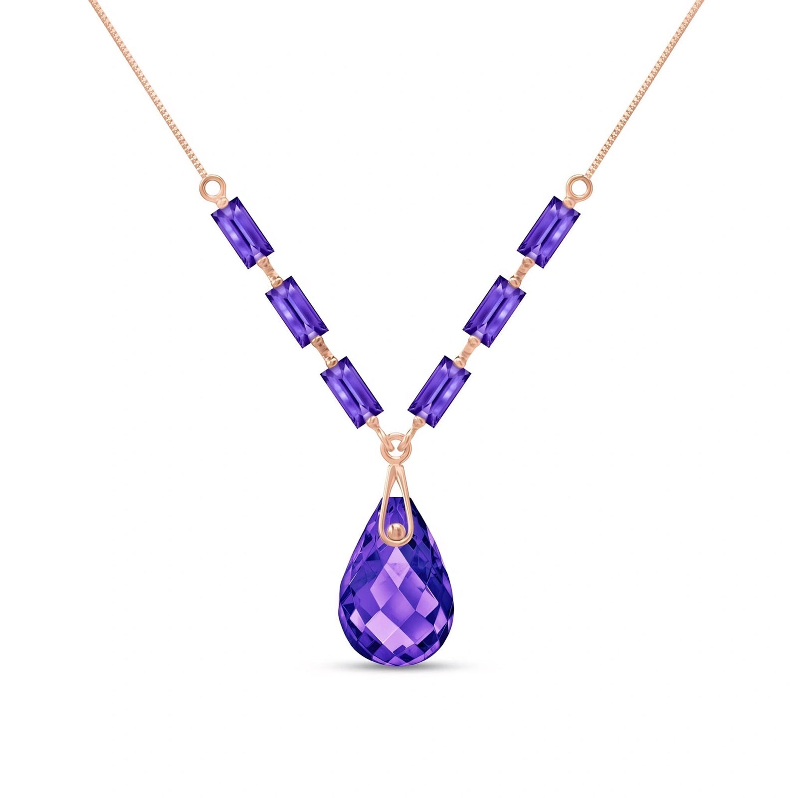 Rose Gold Amethyst — Santa