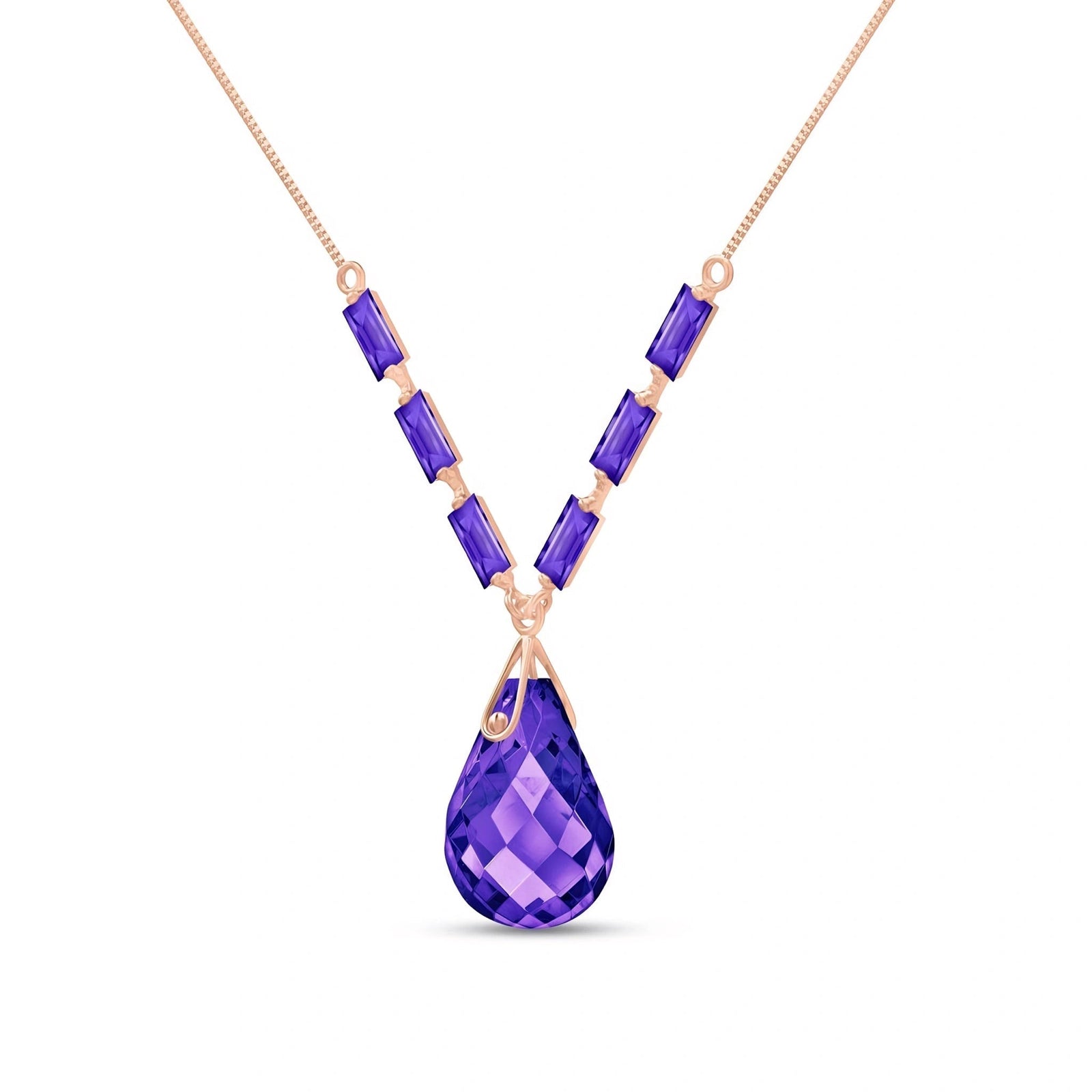 Rose Gold Amethyst — Santa