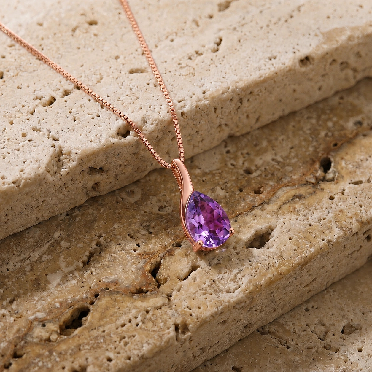 Rose Gold Amethyst — Danila