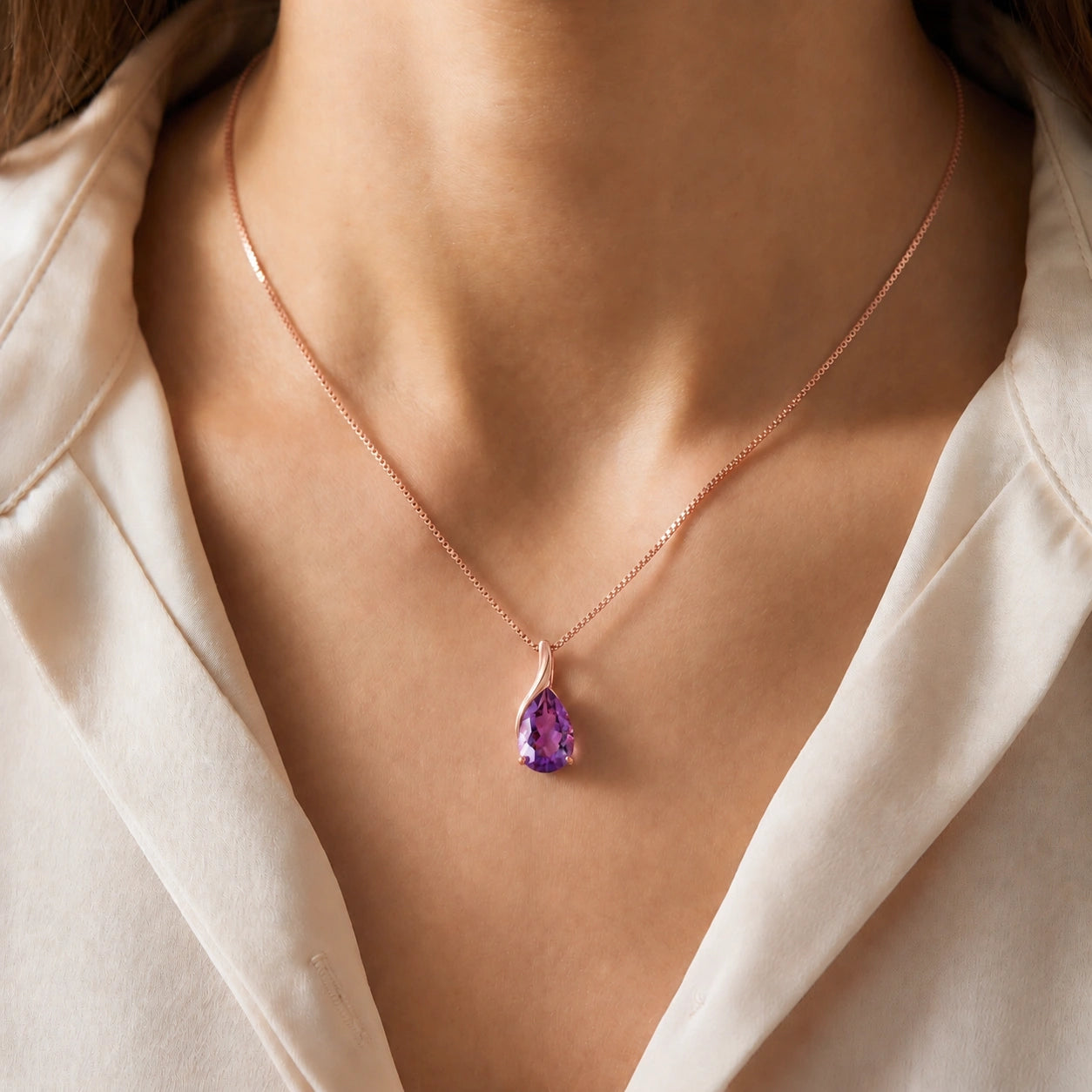 Rose Gold Amethyst — Danila