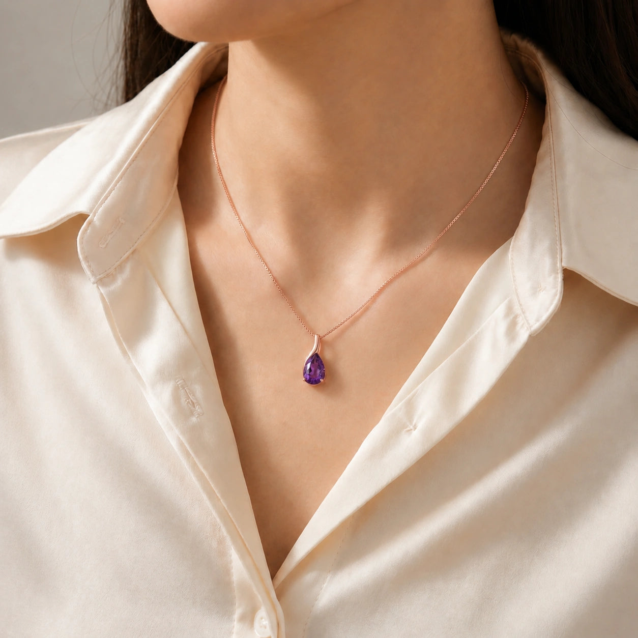 Rose Gold Amethyst — Danila