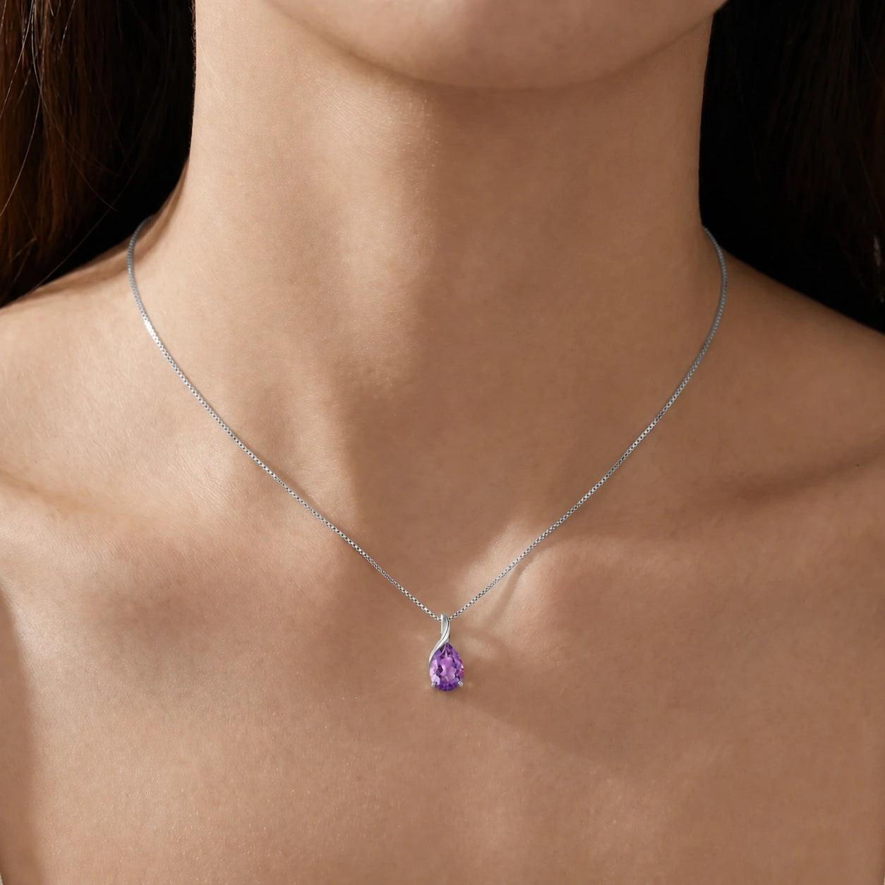 White Gold Amethyst — Danila
