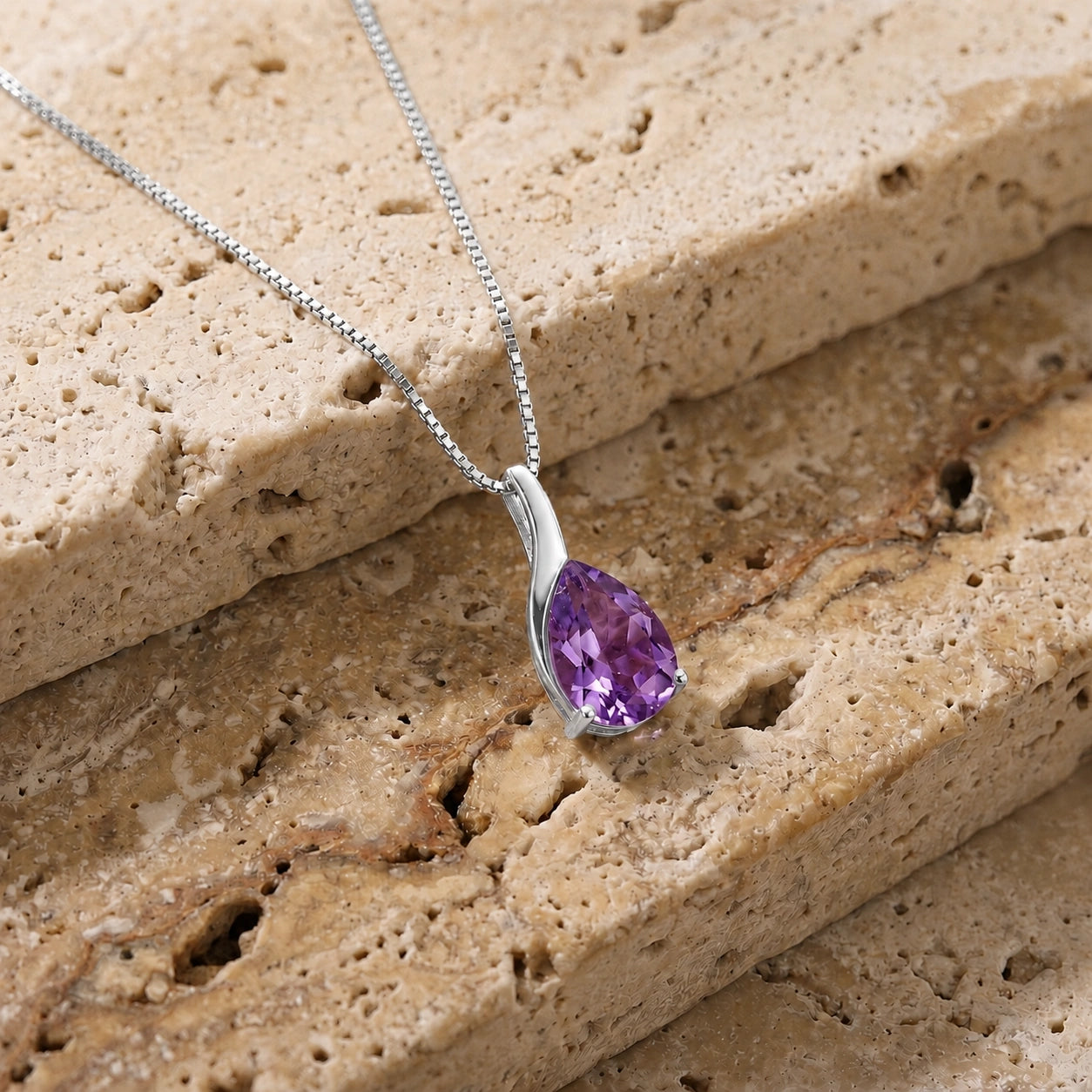 White Gold Amethyst — Danila