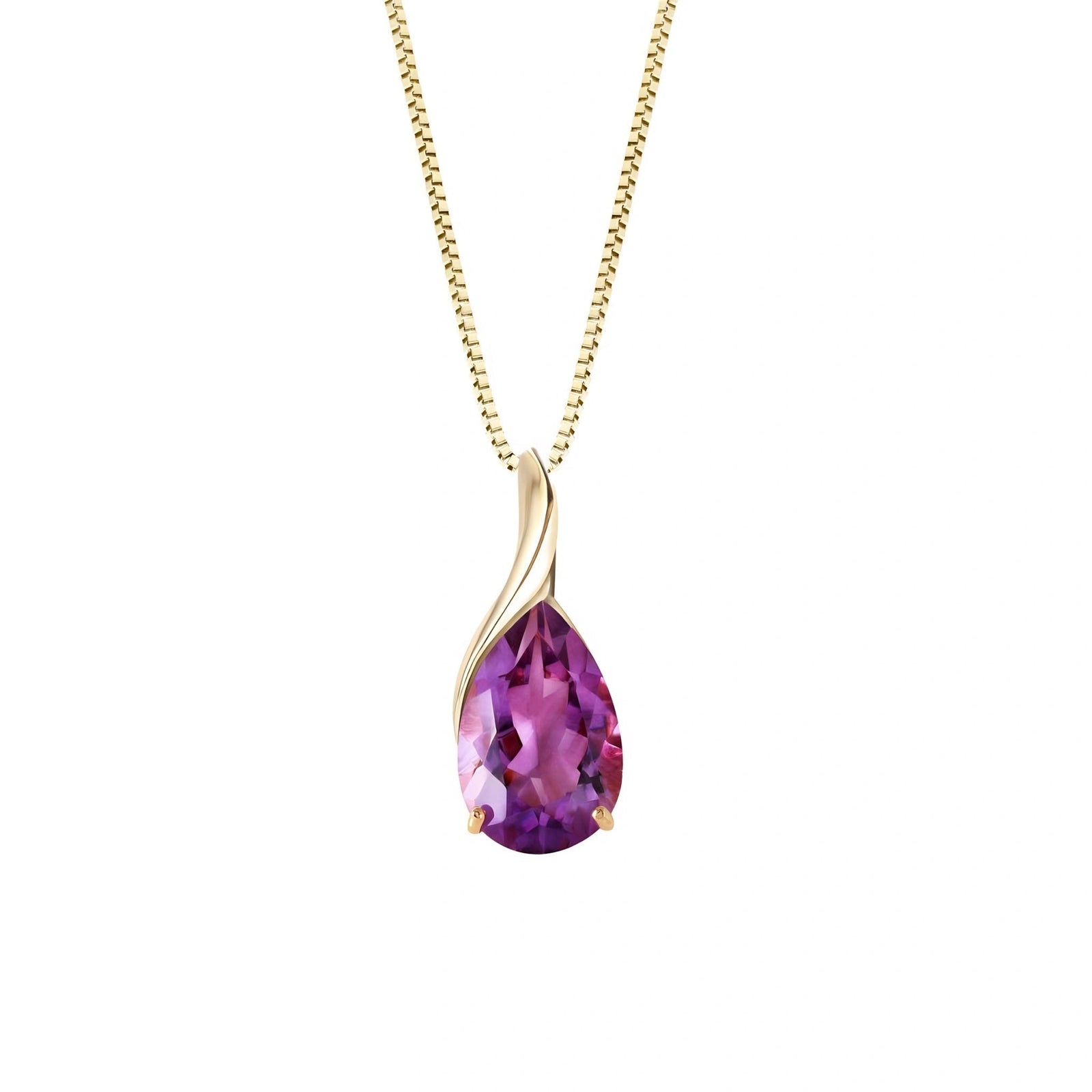 Yellow Gold Amethyst — Danila