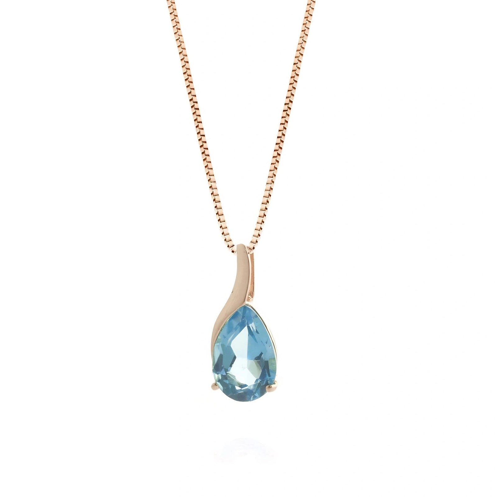 Rose Gold Blue Topaz — Danila