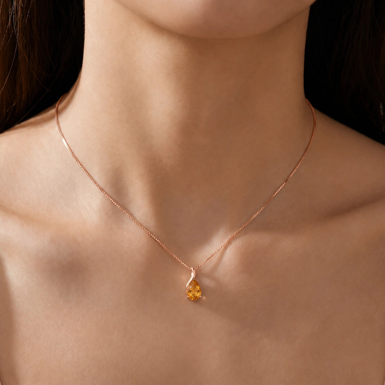 Rose Gold Citrine — Danila