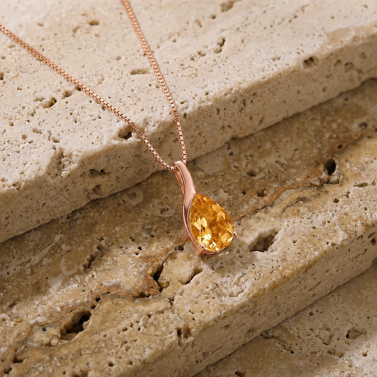 Rose Gold Citrine — Danila