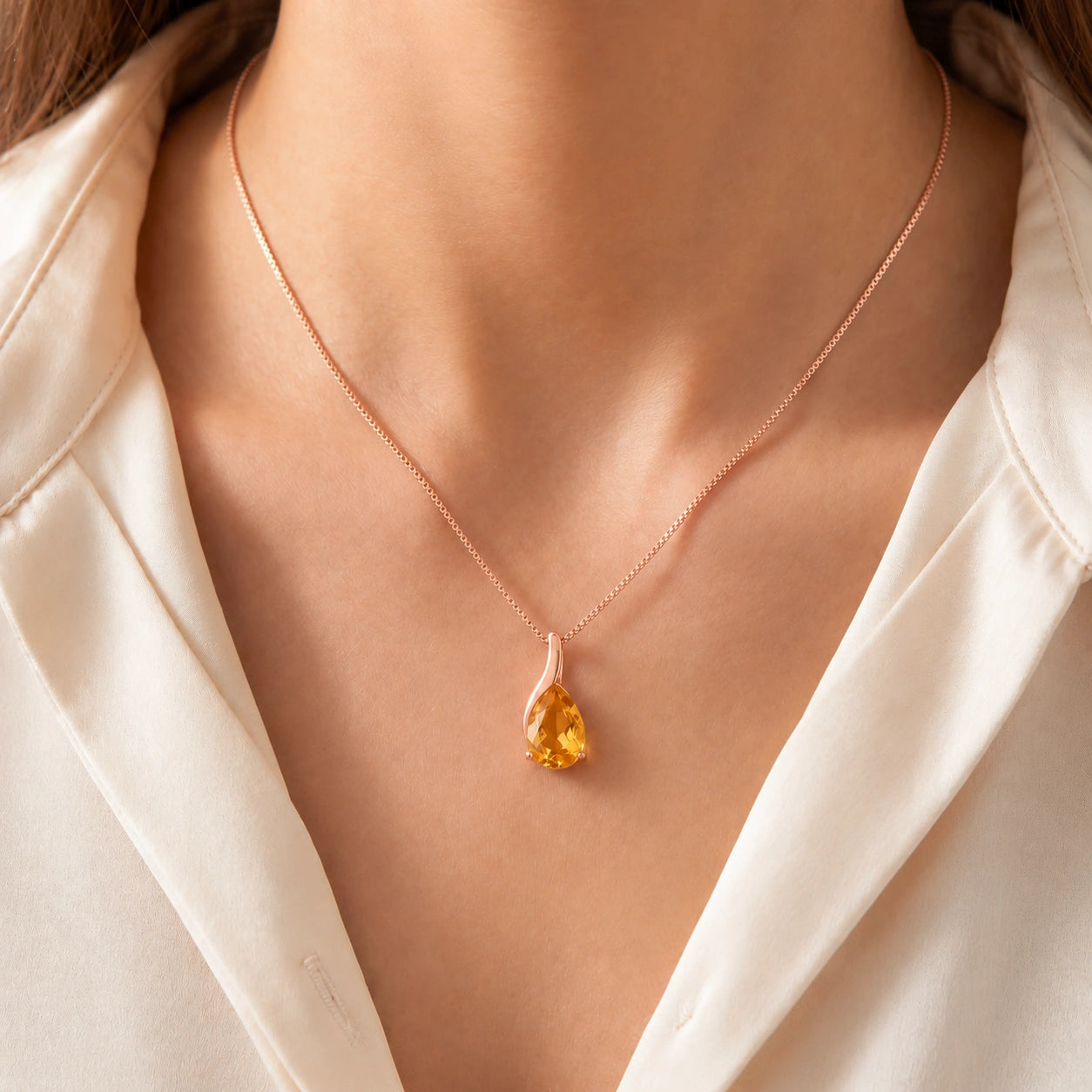 Rose Gold Citrine — Danila