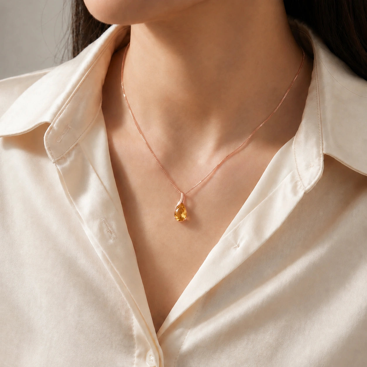 Rose Gold Citrine — Danila