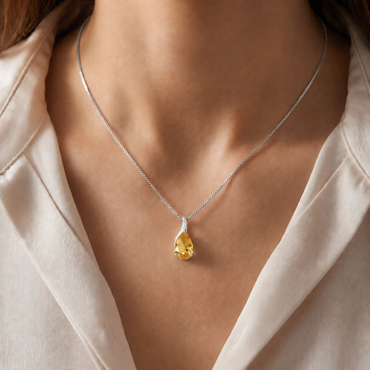 White Gold Citrine — Danila