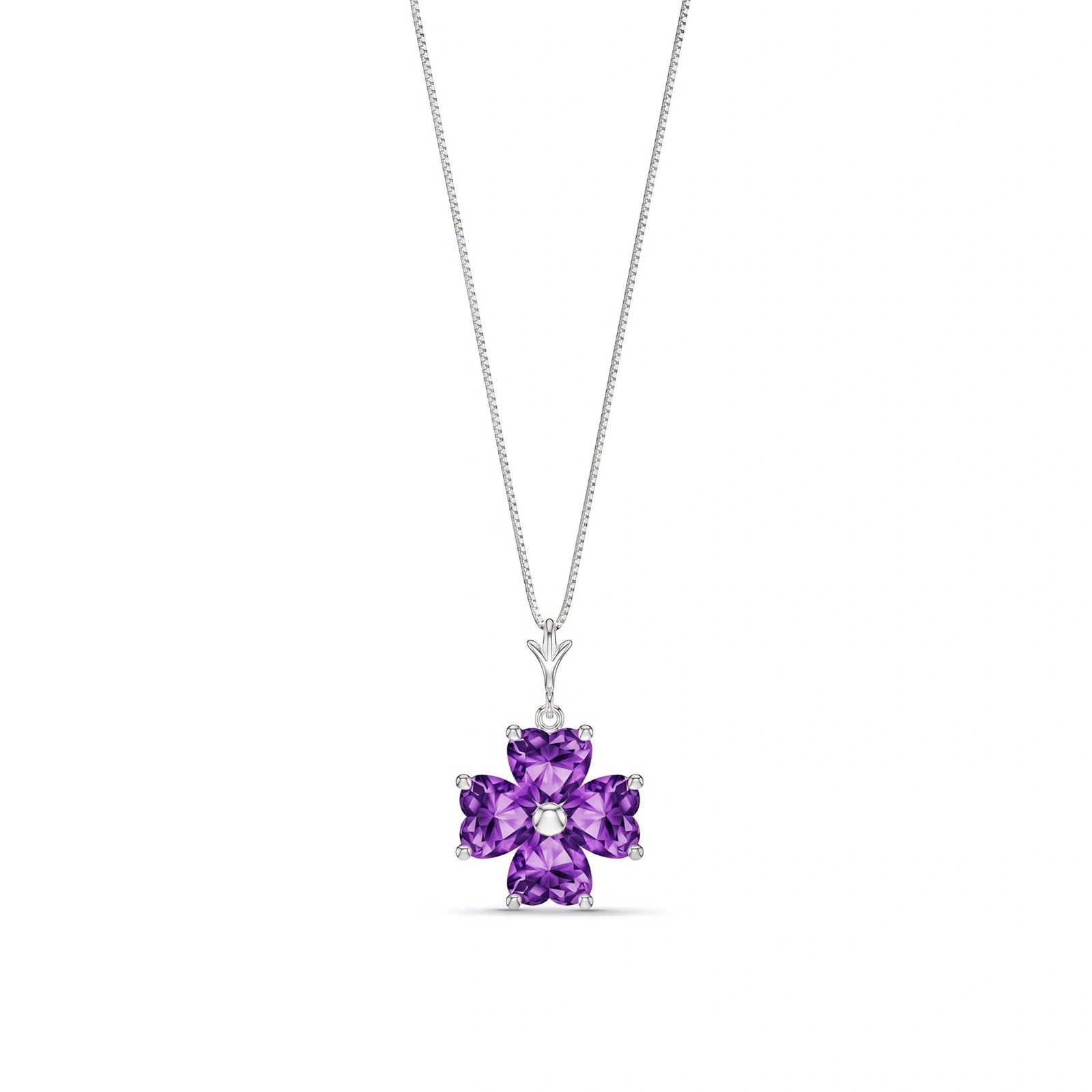 White Gold Amethyst — Aretusa