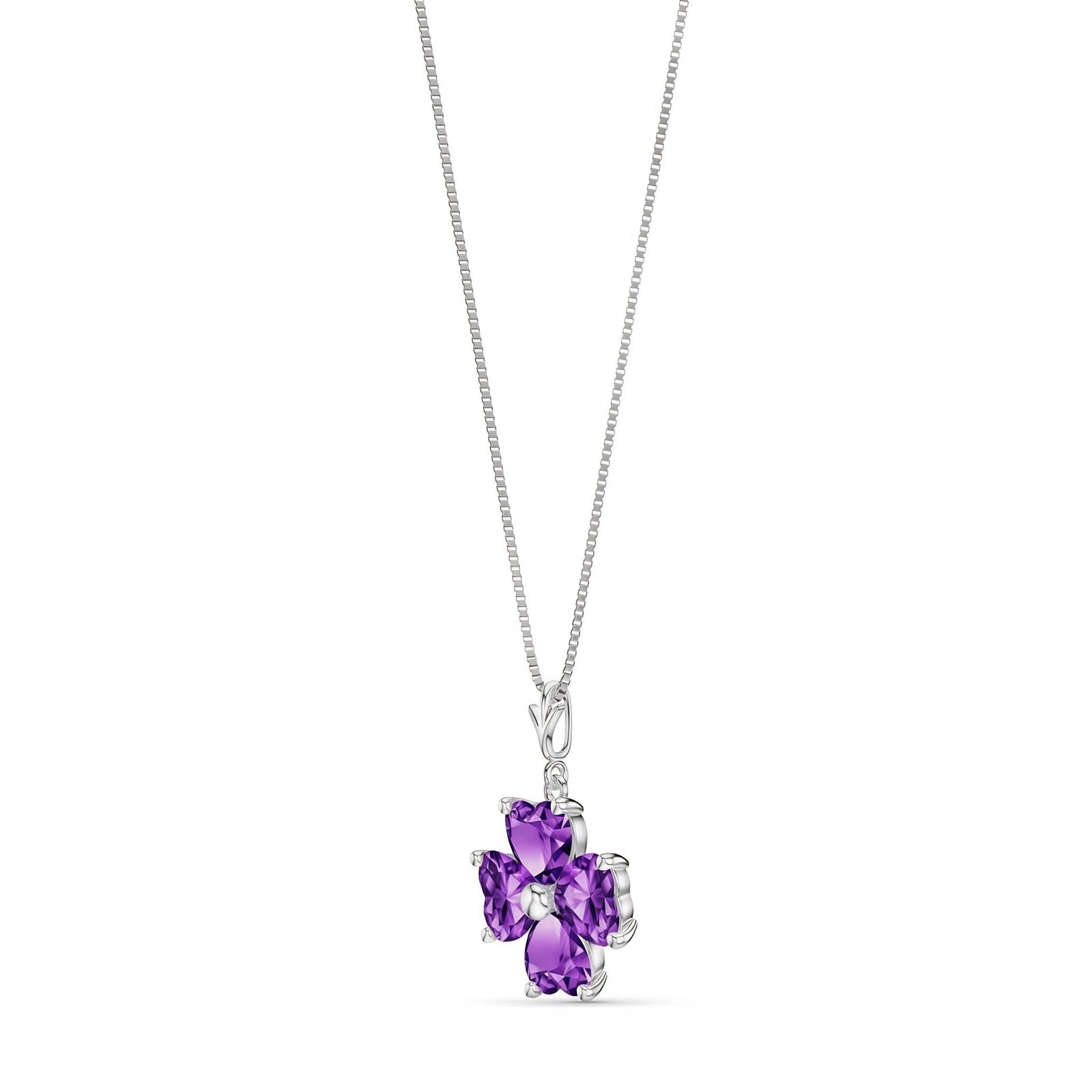 White Gold Amethyst — Aretusa