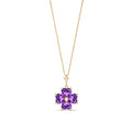 Yellow Gold Amethyst — Aretusa