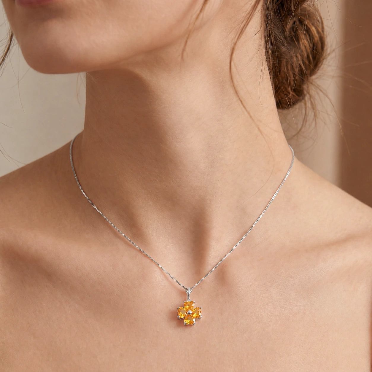 White Gold Citrine — Aretusa