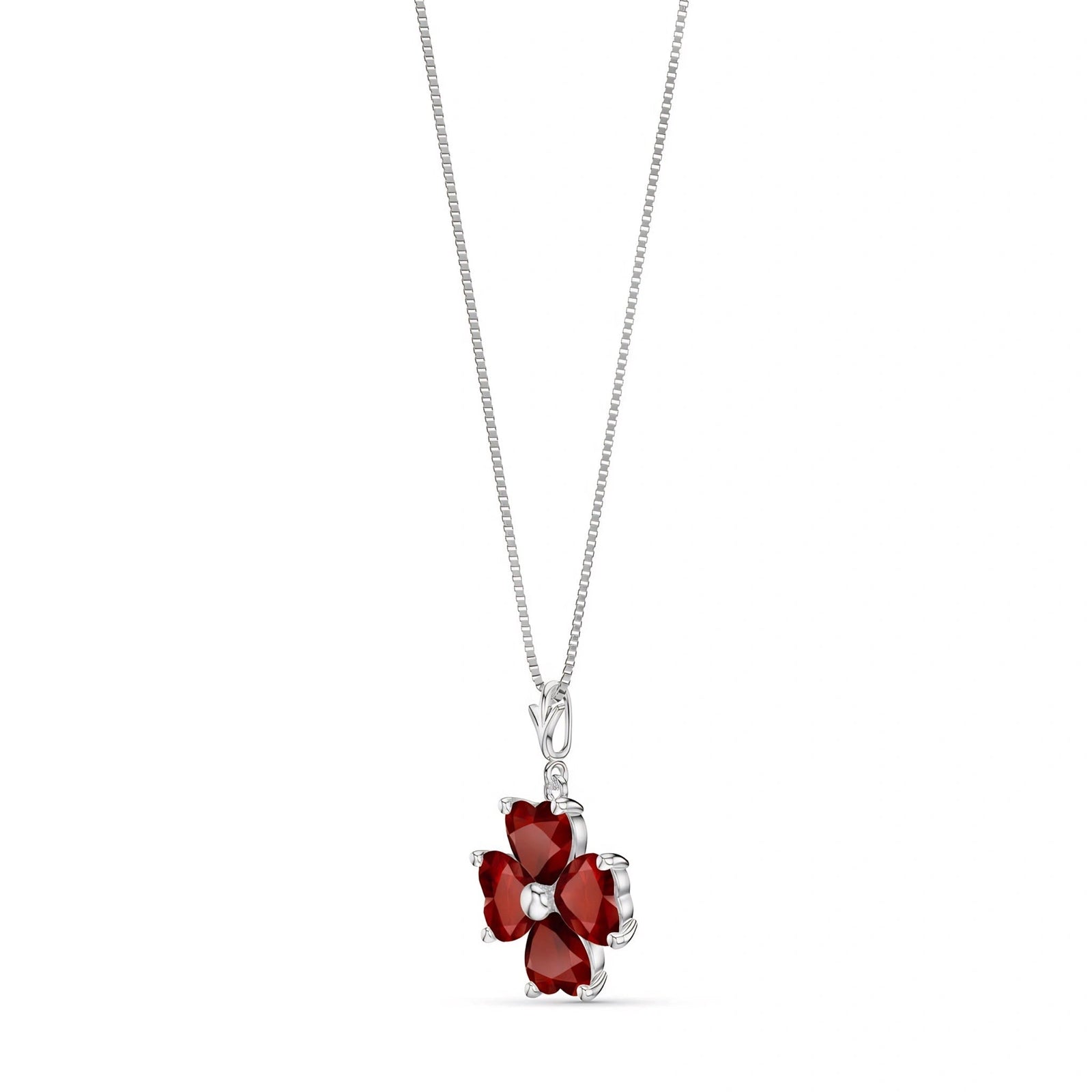 White Gold Garnet — Aretusa