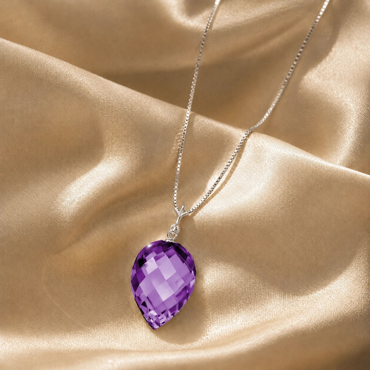White Gold Amethyst — Serapia