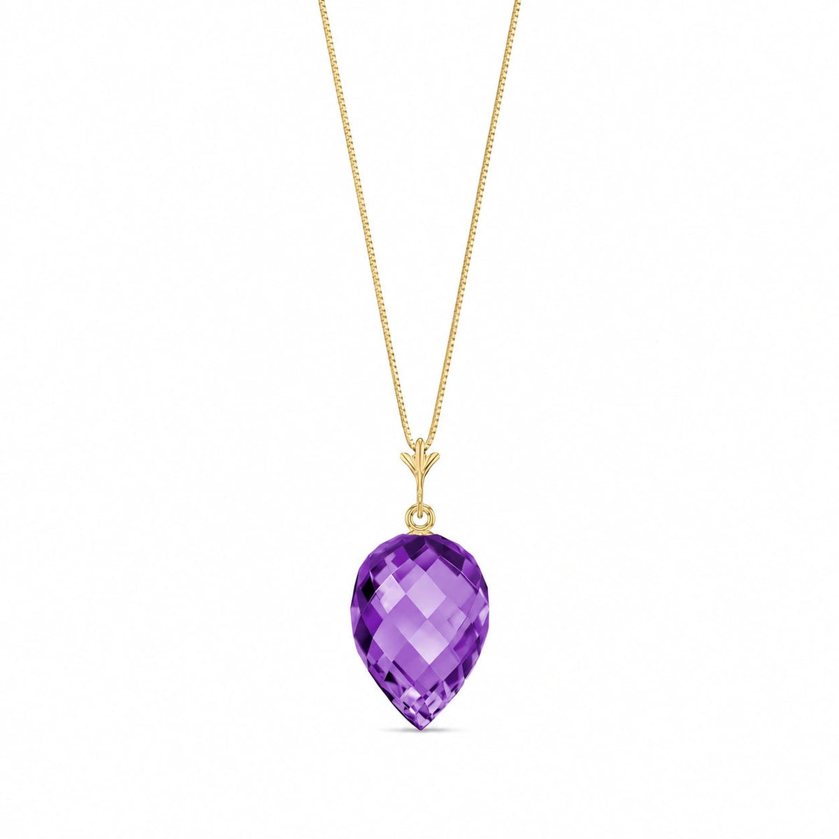 Yellow Gold Amethyst — Serapia