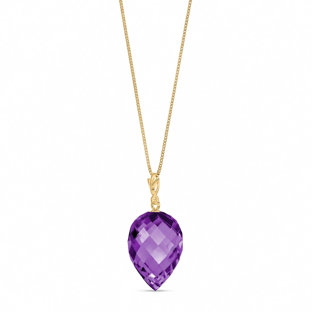 Yellow Gold Amethyst — Serapia