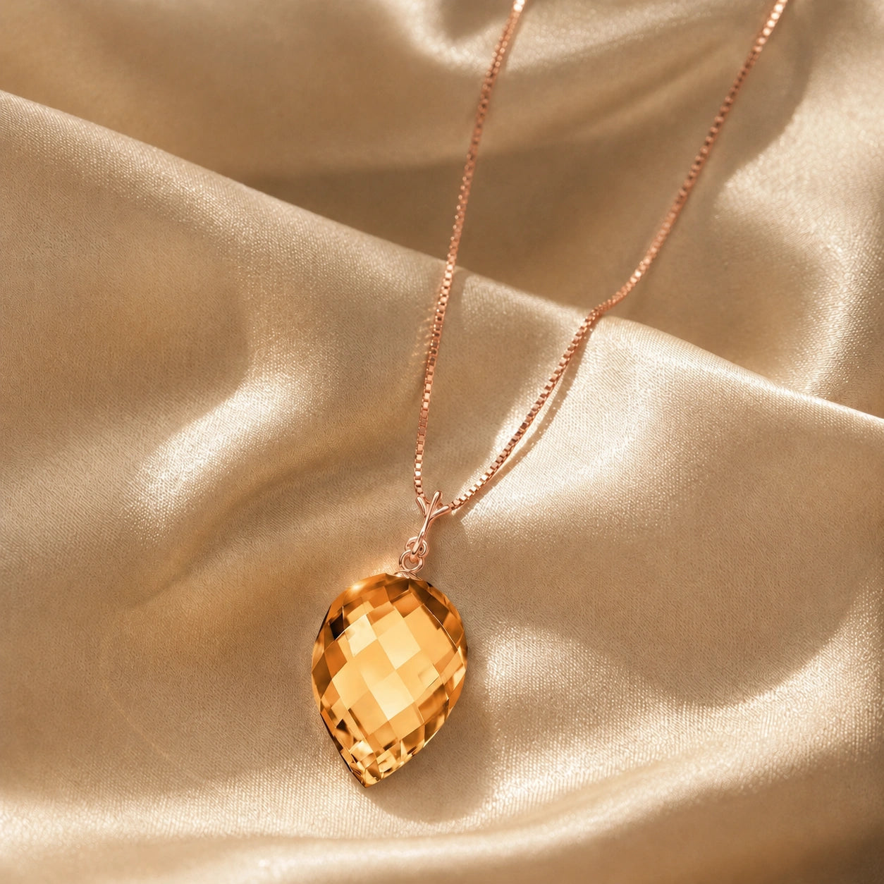 Rose Gold Citrine — Serapia