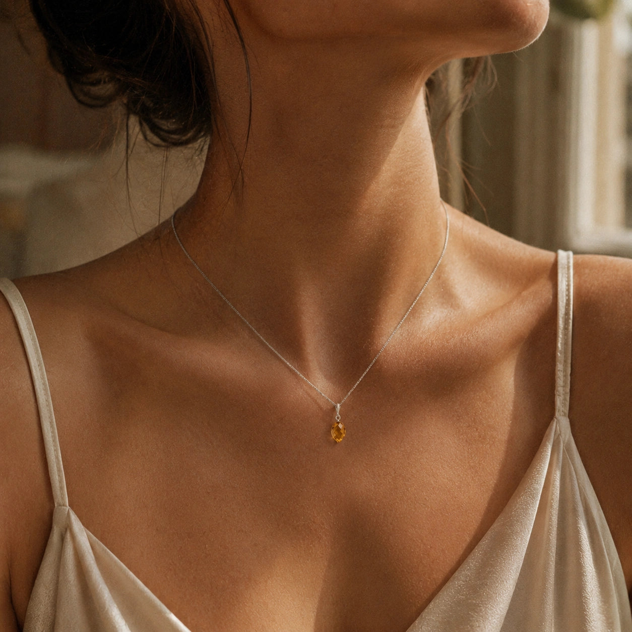 White Gold Citrine — Serapia
