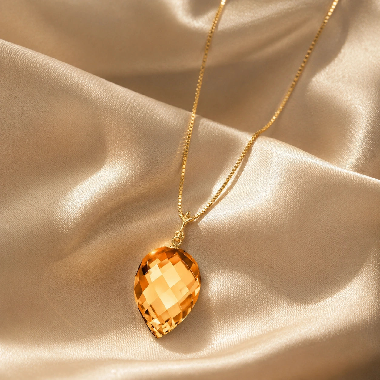 Yellow Gold Citrine — Serapia