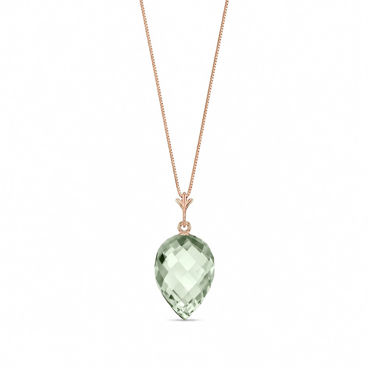 Rose Gold Green Amethyst — Serapia