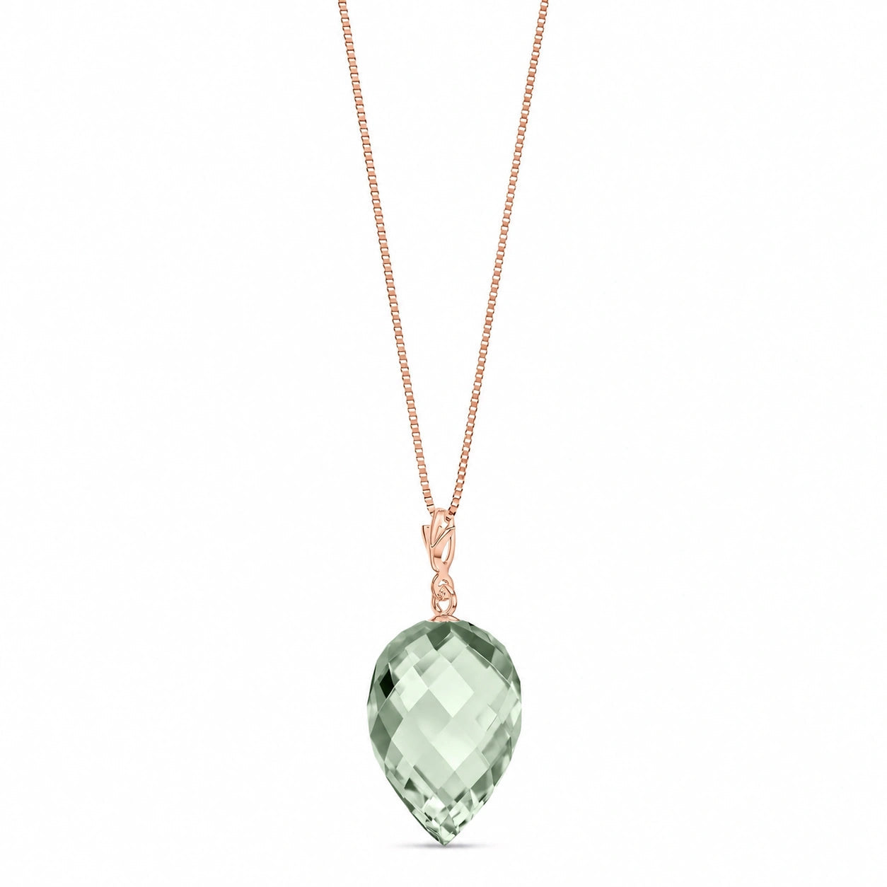 Rose Gold Green Amethyst — Serapia