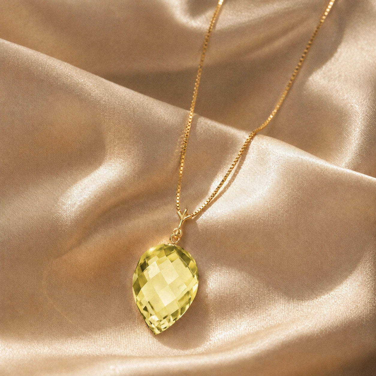 Yellow Gold Lemon Quartz — Serapia