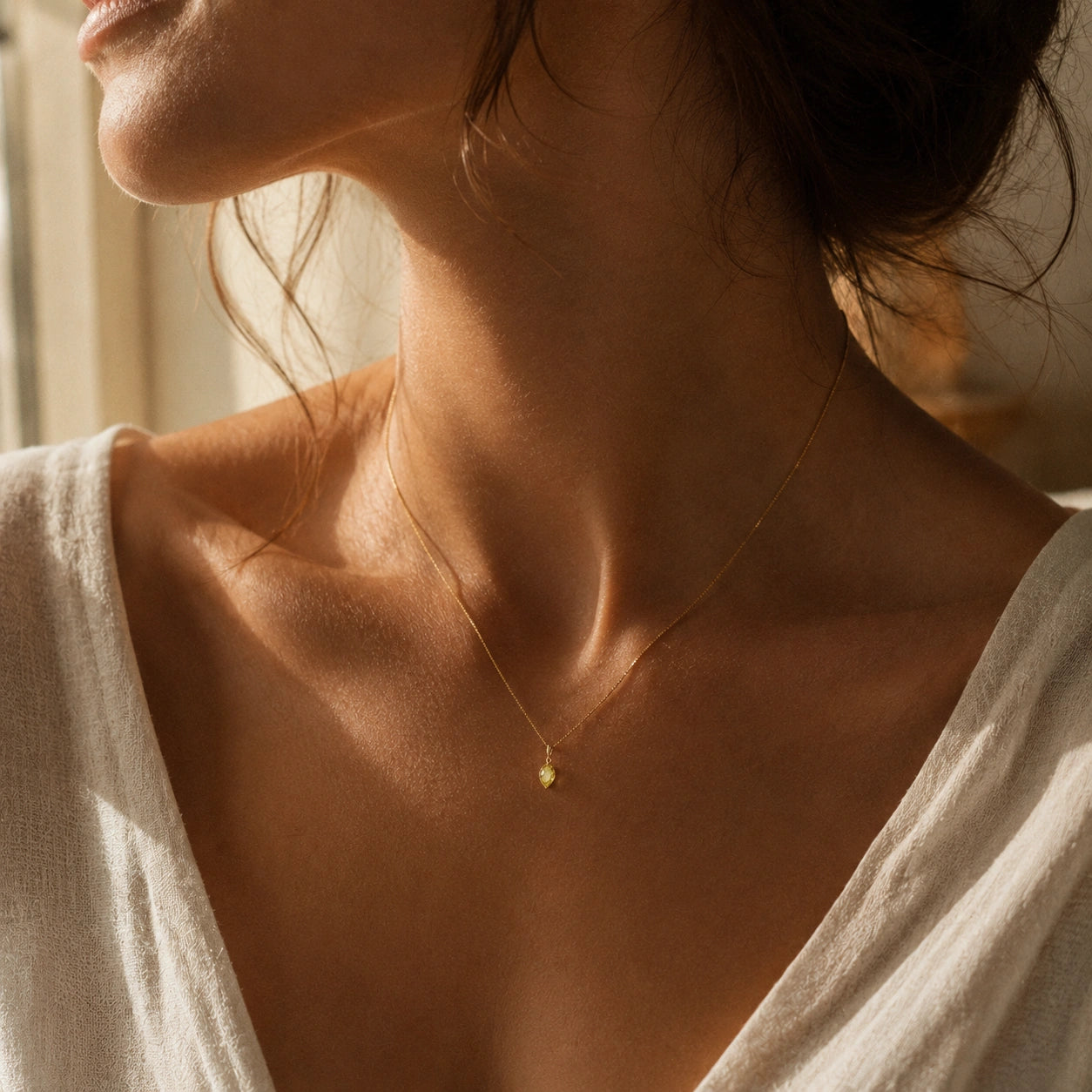 Yellow Gold Lemon Quartz — Serapia