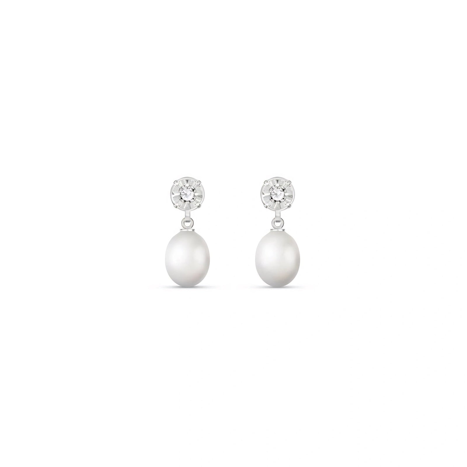 White Gold Diamond & Pearl — Mercedes