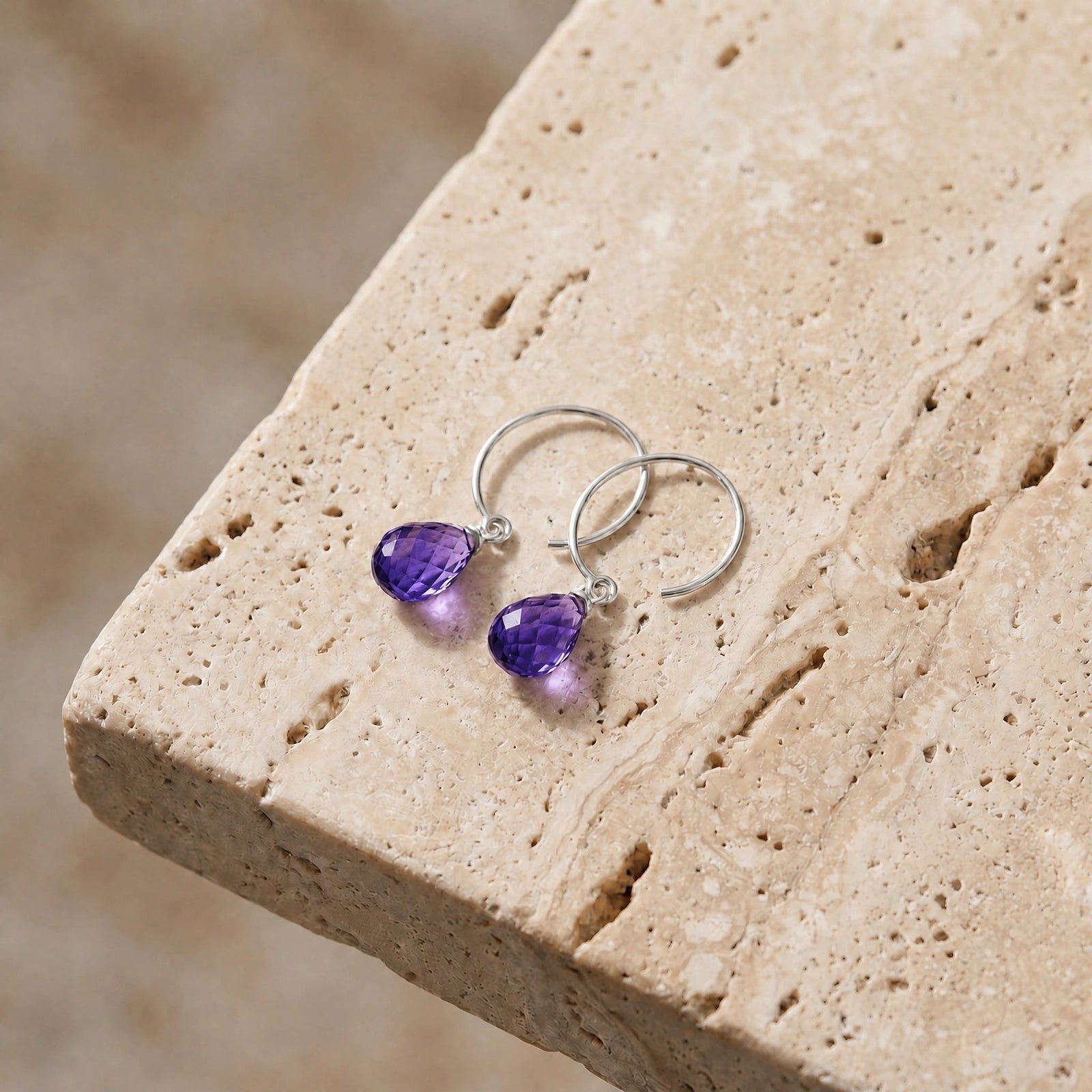 White Gold Amethyst — Mariaagata