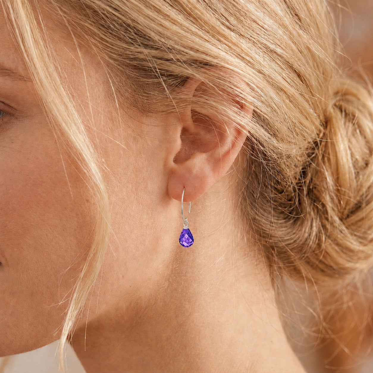 White Gold Amethyst — Mariaagata