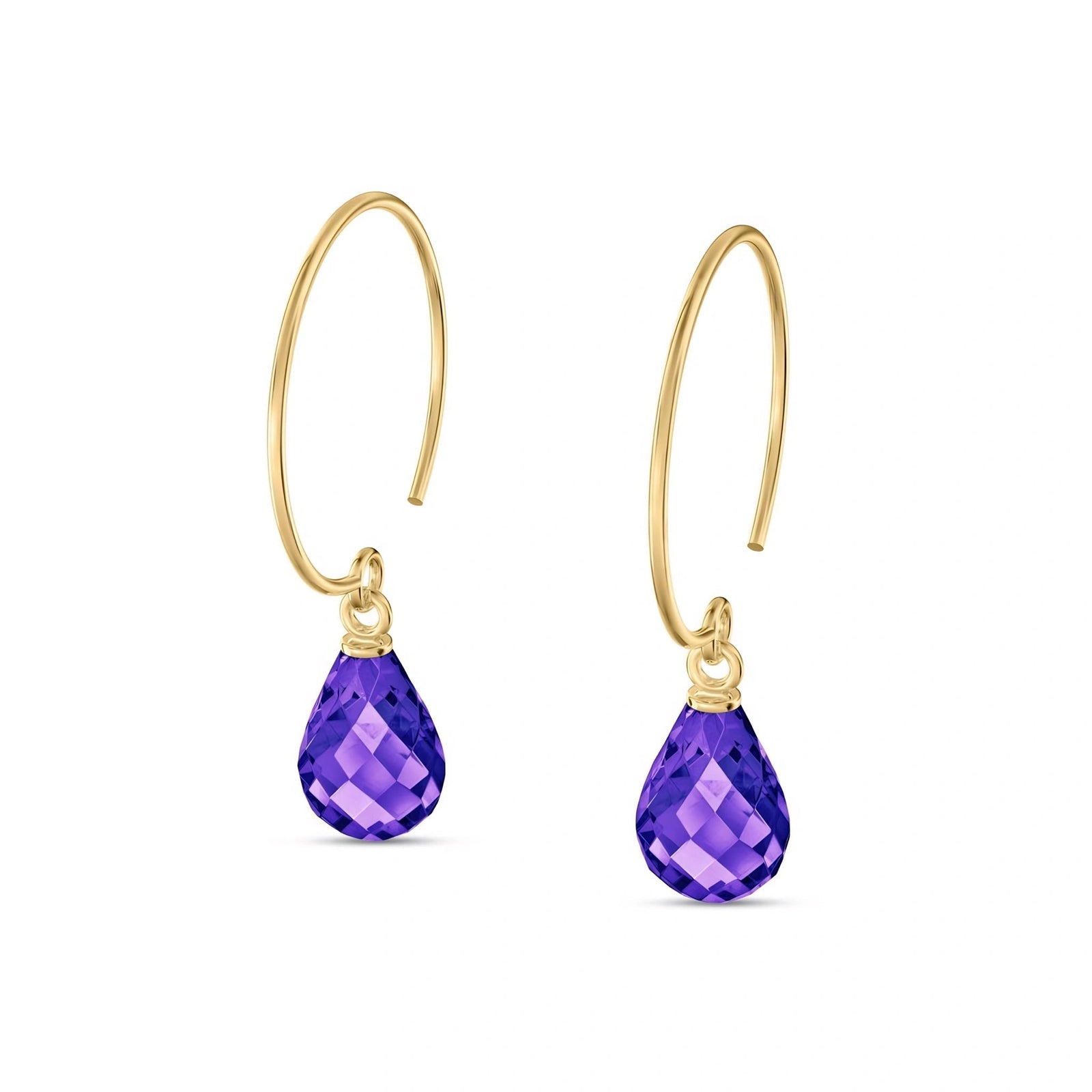 Yellow Gold Amethyst — Mariaagata