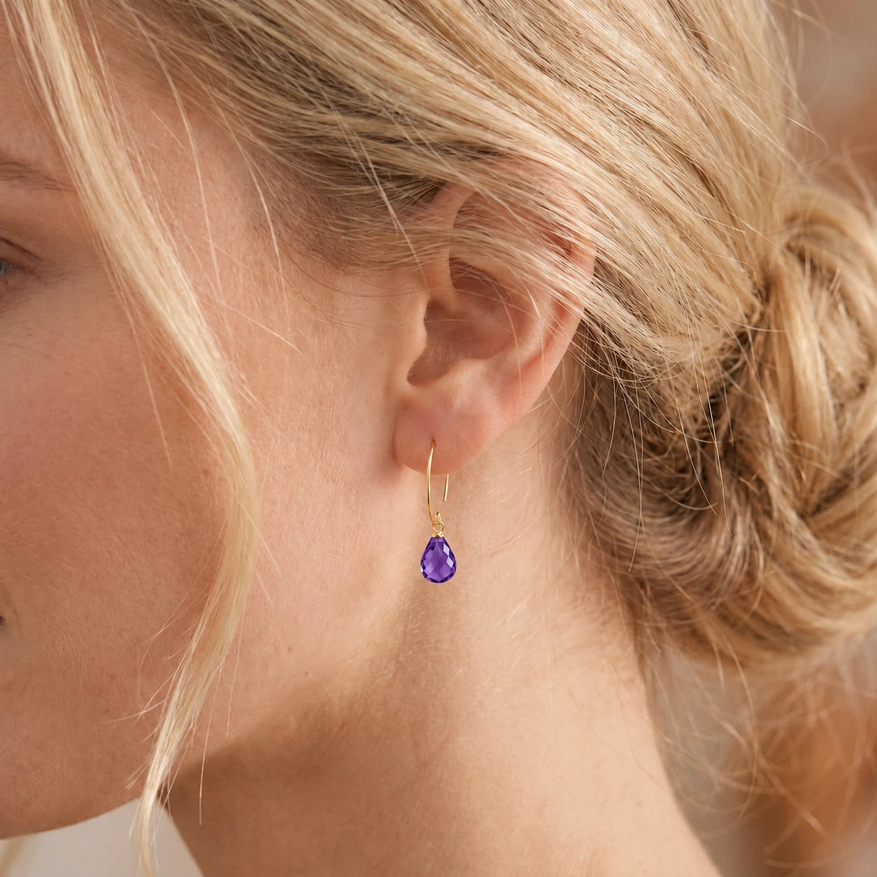 Yellow Gold Amethyst — Mariaagata