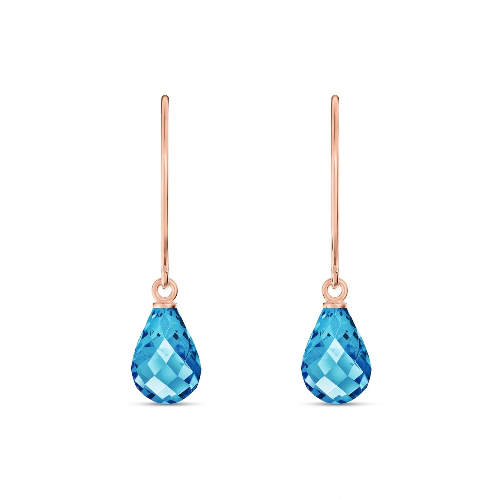 Rose Gold Blue Topaz — Mariaagata