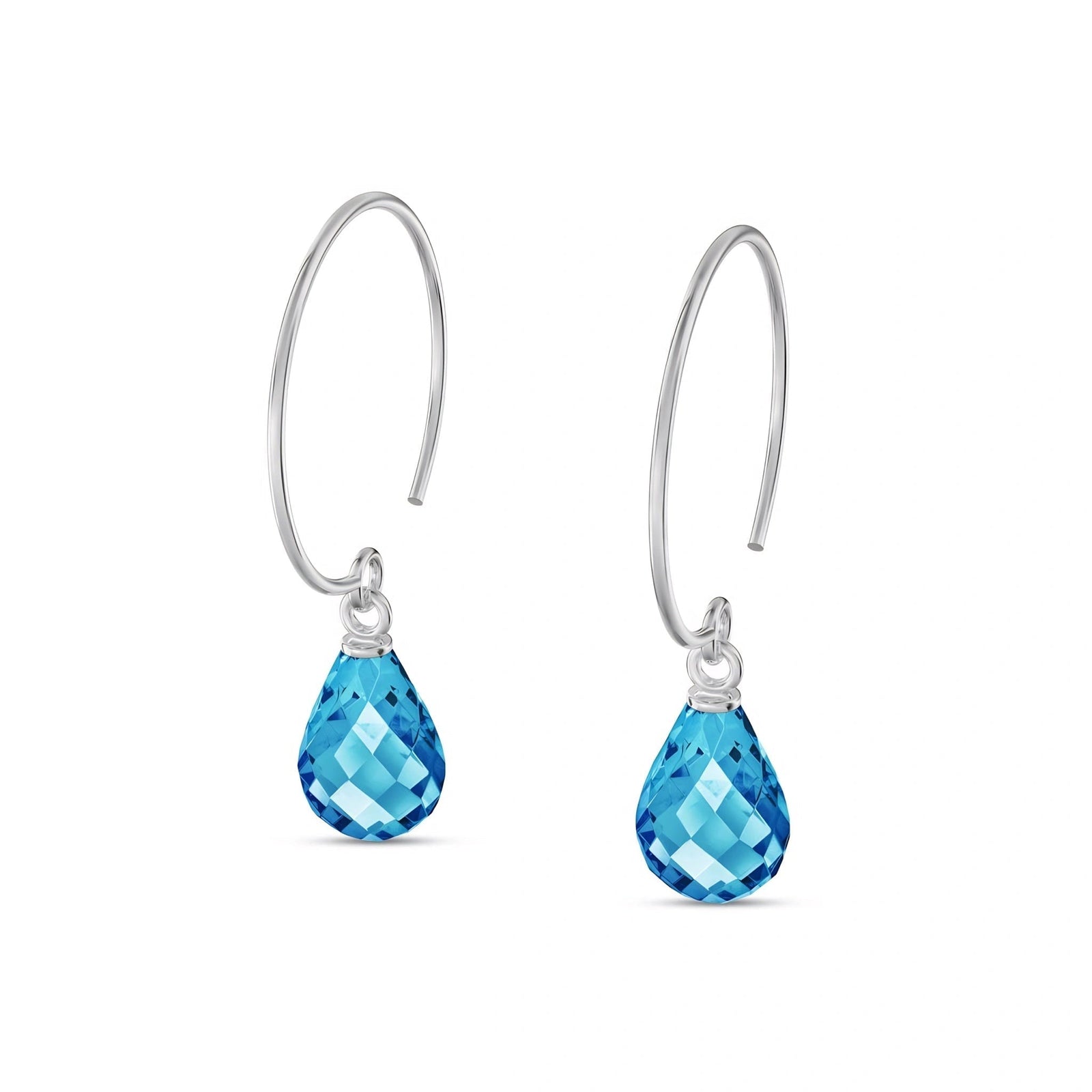 White Gold Blue Topaz — Mariaagata